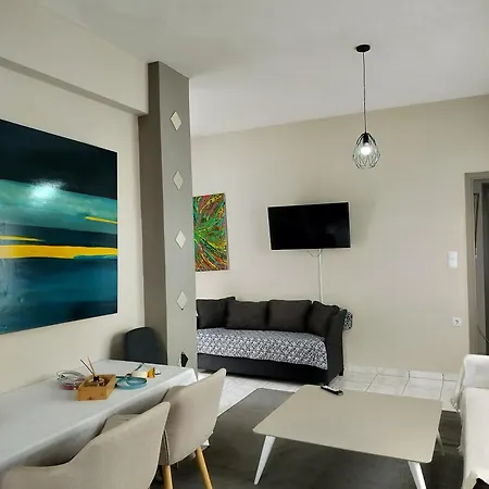 Stylish Modern Flat In Pyrgos Near Olympia Apartmán *