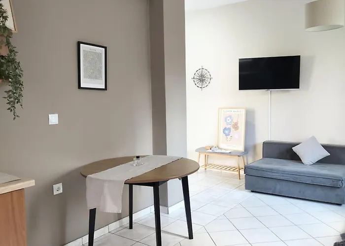 Stylish Modern Flat In Pyrgos Near Olympia Апартаменты *