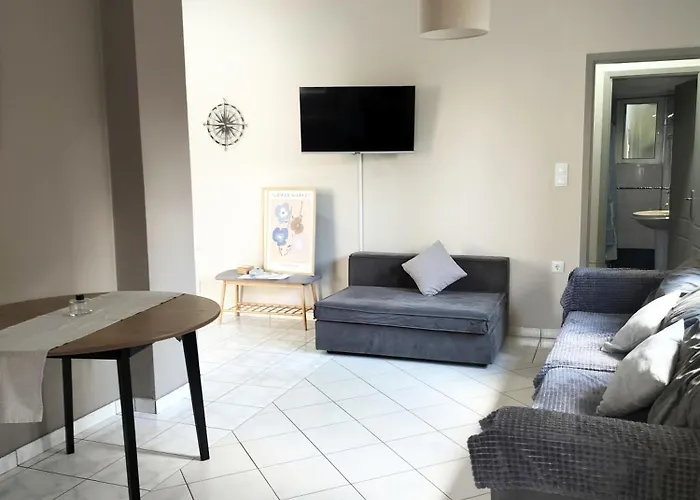 Stylish Modern Flat In Pyrgos Near Olympia Апартаменты *