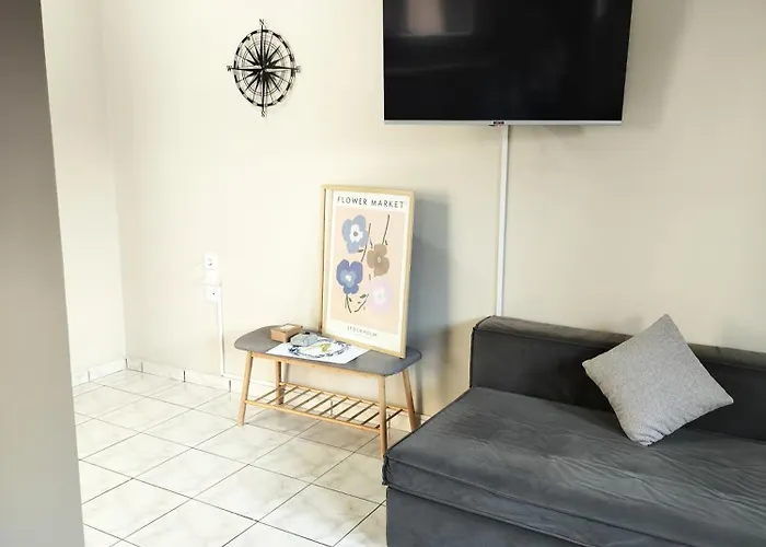 Апартаменты Stylish Modern Flat In Pyrgos Near Olympia