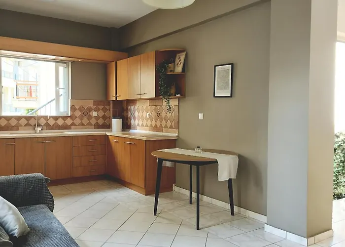 Апартаменты Stylish Modern Flat In Pyrgos Near Olympia