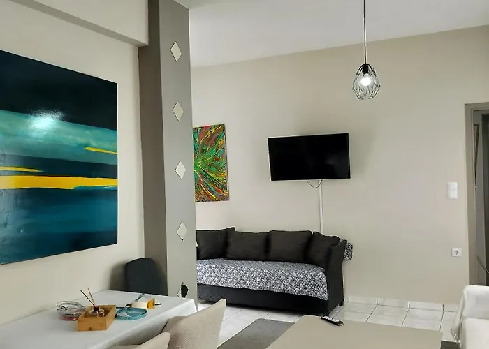 Stylish Modern Flat In Pyrgos Near Olympia Апартаменты *